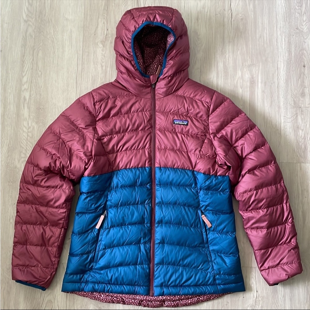 Patagonia Reversible Down Sweater Hoody Jacket